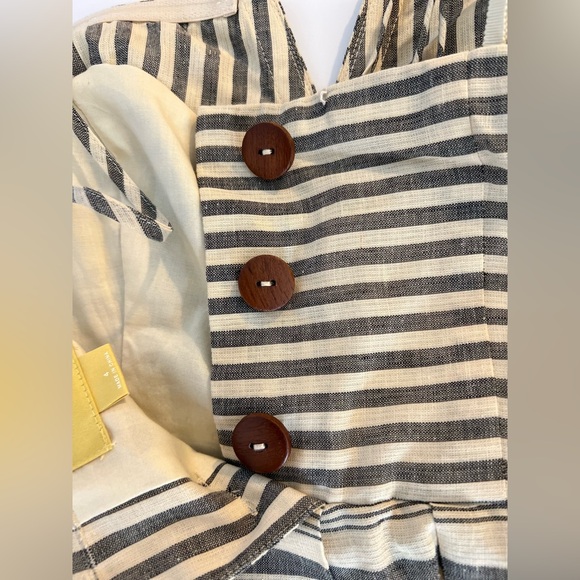 Anthropologie Maeve Changing Stripes Strapless Dress, Size 4, EUC - Picture 9 of 13